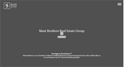 Desktop Screenshot of manibrothers.com